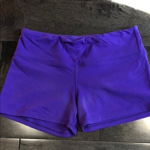 Savage barbell booty shorts